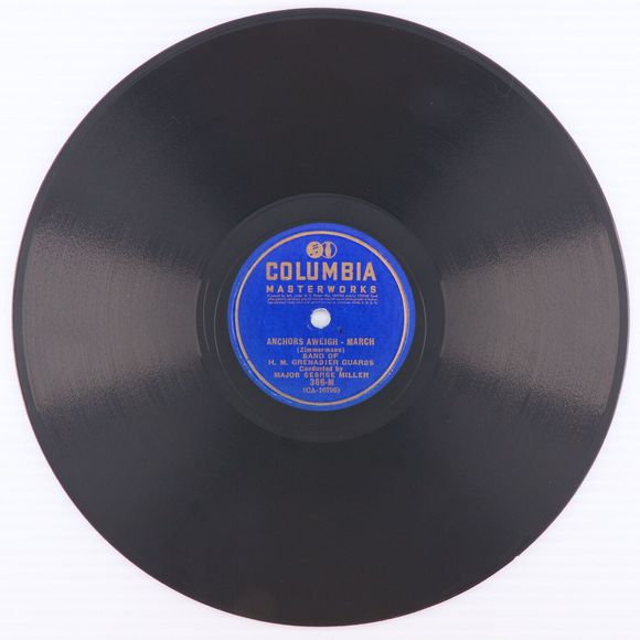 H.M. Grenadier Guards - Anchors Aweigh/Liberty Bell 1939 10" 78rpm Record 366-M - Picture 2 of 16
